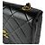 Borsa a tracolla Chanel in pelle d'agnello Nero - vista 6