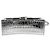 Borsa a tracolla Balenciaga Hourglass XS in pelle Argento - vista 4