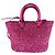 Borsa a tracolla Balenciaga Le Cagoule Panier Small Rosa - vista 3