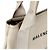 Borsa a mano Balenciaga in pelle beige - vista 6