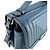 Fendi Schultertasche aus blauem Leder - Ansicht 7