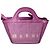 Bolso de hombro Micro Tropicalia Marni Púrpura