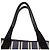 Everyday Borsa Tote Cabas M Balenciaga in tela a righe blu navy - vista 6