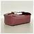 Cartier Trinity Vanity Bag aus Leder Bordeaux - Ansicht 2