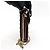 Valentino Garavani Rockstud Envelope Chain Leather Beige - vista 4