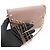 Valentino Garavani Rockstud Envelope Chain Leather Beige - vista 7