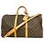 Louis Vuitton Monogram Keepall Bandoulière 50 Marrom