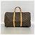 Louis Vuitton Monogram Keepall Bandoulière 50 Marrom - vista 11