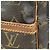 Bolso de hombro Louis Vuitton Monogram Danube Castaño - vista 10