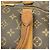 Bolsa Boston Louis Vuitton Monogram Keepall 45 Marrom - vista 11