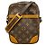 Bolso de hombro Louis Vuitton Monogram Danube Castaño
