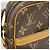 Bolso de hombro Louis Vuitton Monogram Danube Castaño - vista 8
