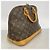 Sac à main Louis Vuitton Alma Monogram Marron - vue 2