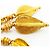 Broche Chanel chapado en oro con marca Coco Dorado - vista 4