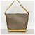 Bolso de hombro Louis Vuitton Monogram Amfar Three Vanity Star Castaño - vista 16