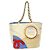 Chanel Chain Tote Bag No. 5 Weiß Blau