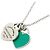 Autre Marque Collana Tiffany & Co. Blue Double Return to Heart