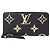 Portafoglio Zippy da donna Louis Vuitton Nero