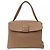 Borsa a mano Burberry in pelle marrone