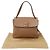 Borsa a mano Burberry in pelle marrone - vista 5
