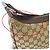 Borsa a mano Gucci in tela GG beige e marrone - vista 10