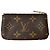 Louis Vuitton Monogram Pochette Cle Braun Monogramm - Ansicht 2