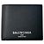 Balenciaga Bi-Fold Geldbörse Schwarz