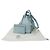 Hammock Borsa a mano Loewe in pelle azzurro chiaro Blu chiaro - vista 8