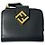 Fendi Bi-fold Ledergeldbörse Schwarz