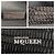 Clutch in pelle nera Alexander McQueen Nero - vista 4