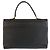 BALLY Vintage gesteppte Handtasche aus schwarzem Leder - Ansicht 2
