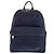 Bally Zebra Print Navy Black Nylon Backpack Navy blue