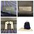 Bally Zebra Print Navy Black Nylon Backpack Navy blue - view 3