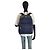 Bally Zebra Print Navy Black Nylon Backpack Navy blue - view 6