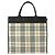 Burberry Check Pattern 2-Way Tote Bag/Schultertasche Beige Dunkelbraun - Ansicht 2