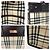 Burberry Check Pattern 2-Way Tote Bag/Schultertasche Beige Dunkelbraun - Ansicht 5