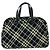 Burberry Handtasche mit Check-Muster Schwarz Aus weiß - Ansicht 2