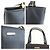 Borsa Tote Burberry in pelle nera Nero - vista 5