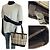 Sac cabas et épaule Burberry Check Pattern Beige Marron foncé - vue 7