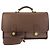 Mallette COACH en cuir marron vintage