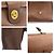 Mallette COACH en cuir marron vintage - vue 6