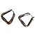 Bottega Veneta Orecchini Triangle Twist 925 Argento - vista 4