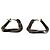 Bottega Veneta Orecchini Triangle Twist 925 Argento - vista 5