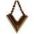 Colar Louis Vuitton Essential V Dourado - vista 4