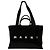 Marni Shopper-Bag aus schwarzem Canvas