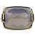 Bulgari Anello Bvlgari Allegra in oro 18K e quarzo latte - vista 2
