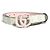 Gucci GG Supreme Marmont schmaler Gürtel Pink Beige - Ansicht 2