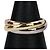 Bague Cartier Trinity en or rose blanc et jaune 18K - vue 4