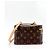 Louis Vuitton Nice Vanity Case Monogram Canvas Nano Castaño - vista 2