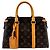 Louis Vuitton Soufflot Monogram Canvas with Leather MM Marrone